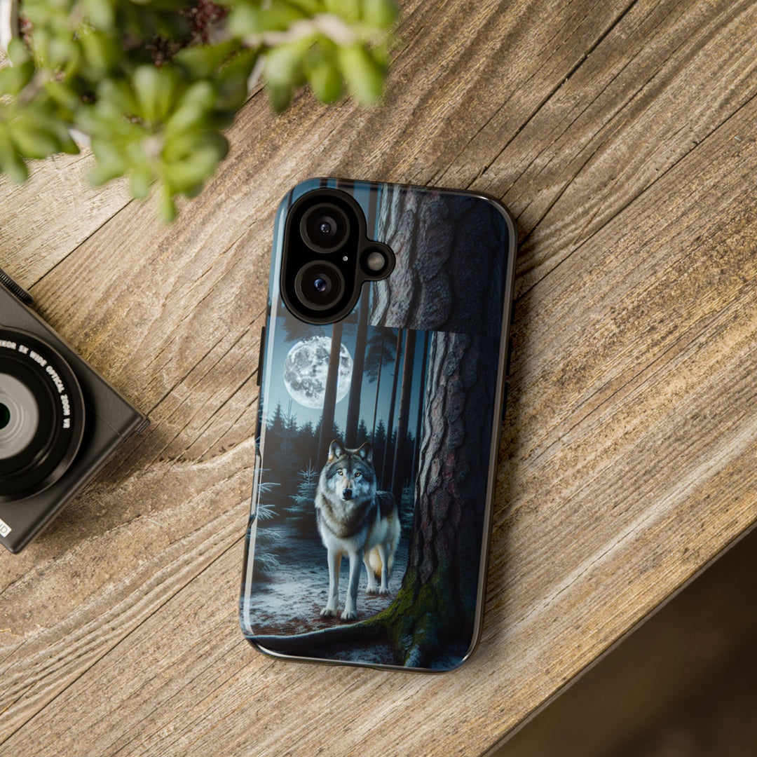 Majestic Wolf Phone Case - Tough Cases for Wildlife Lovers