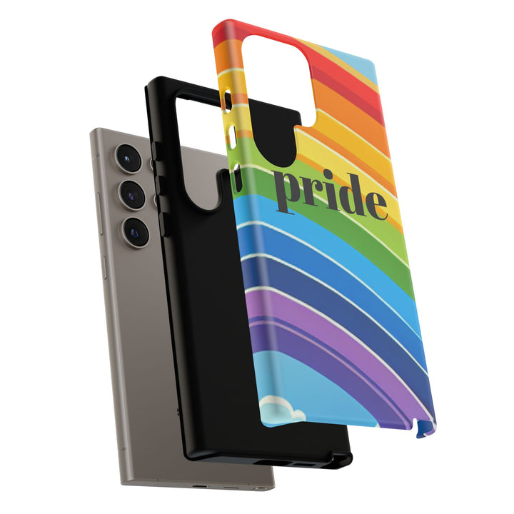 Pride Phone Case - Rainbow Gradient, LGBTQ+ Accessory, Colorful Phone Cover, Unique Gift for Pride Month, Phone Protection