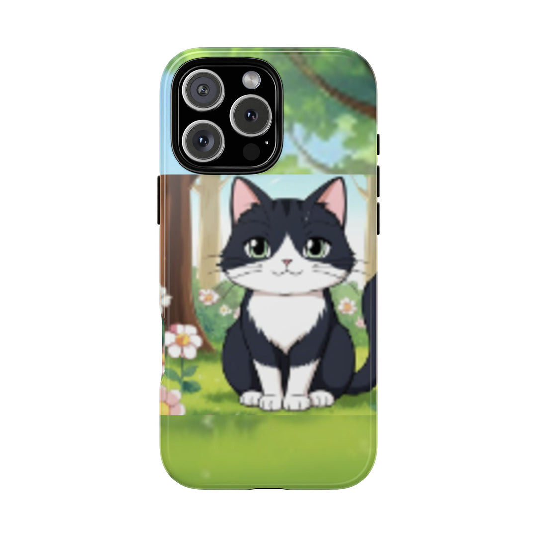 Cute Ai Cat Phone Case - Tough Cases for Animal Lovers