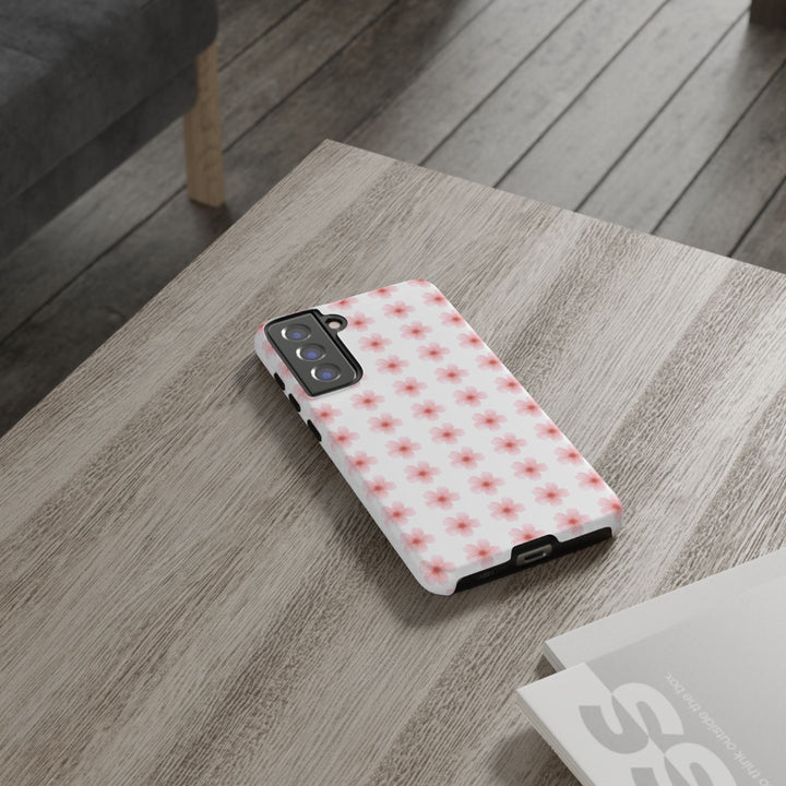 Cherry Blossom Tough Phone Case - Floral Design for Spring & Summer