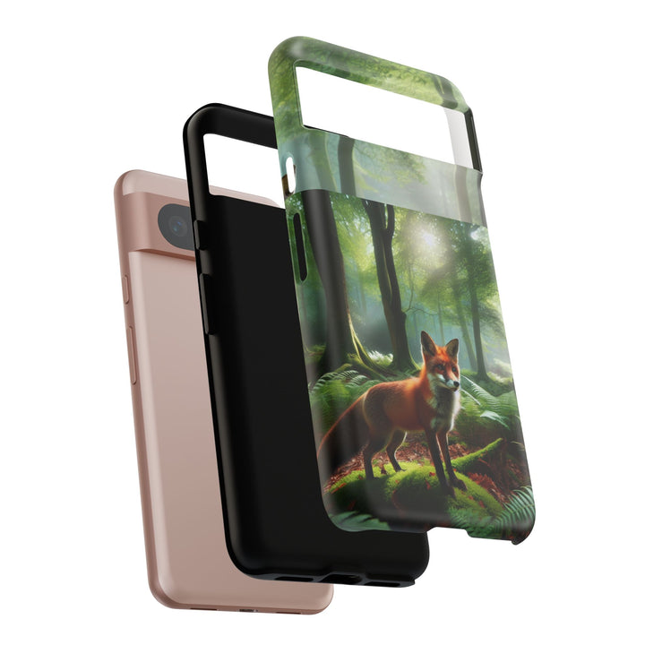 Nature-Inspired Tough Case with Fox Design