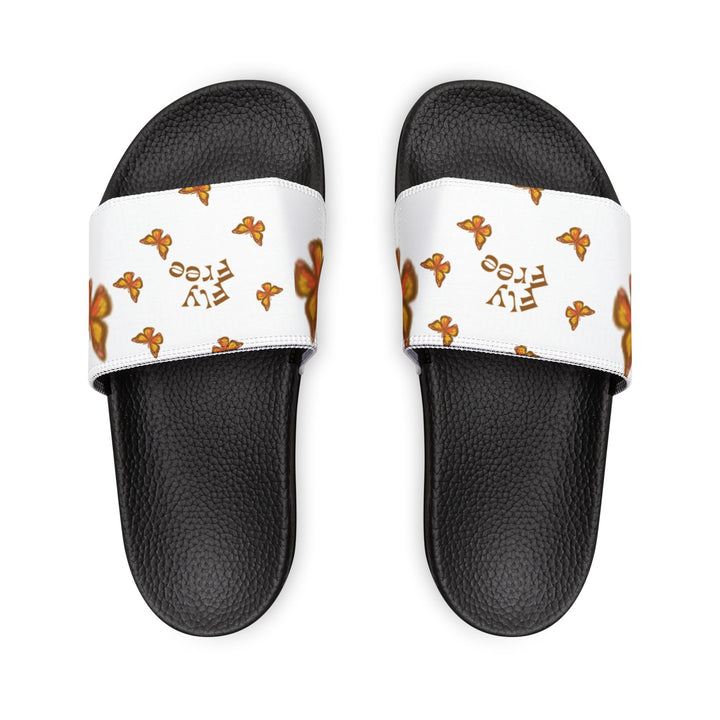 Butterfly Print Removable-Strap Sandals for Women - Summer Comfort Footwear