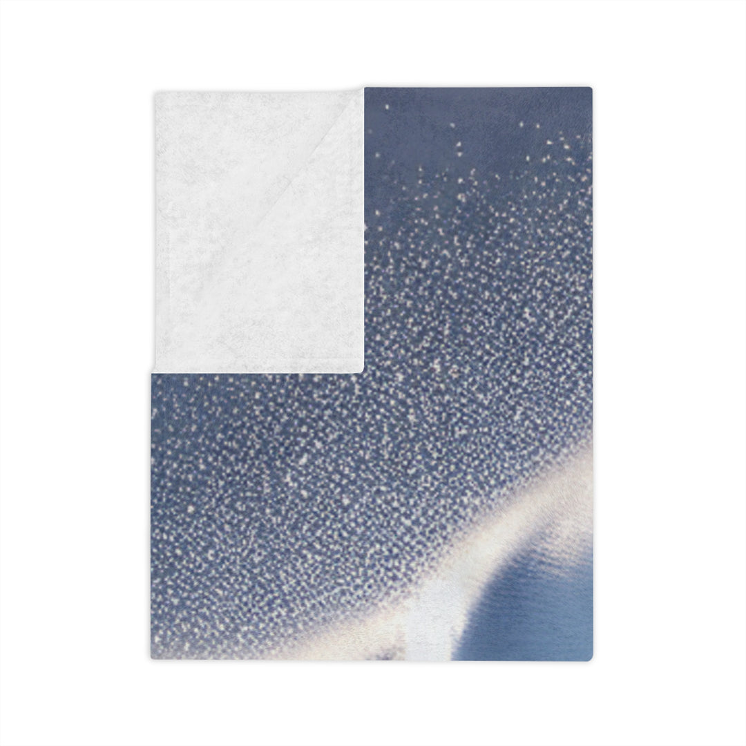 artic fox Velveteen Microfiber Blanket