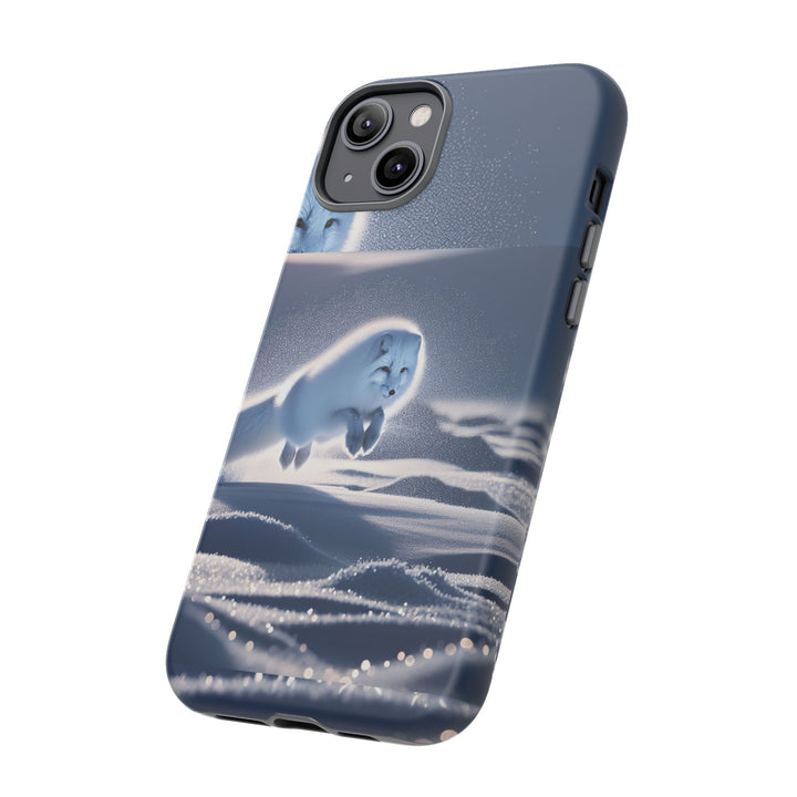 Cute Arctic Fox Phone Case – Tough Protective Cover for Animal Lovers