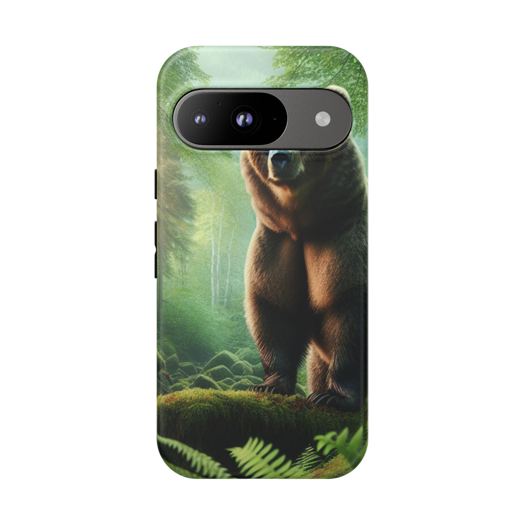 Wildlife Phone Case - Tough Bear Design for Nature Lovers
