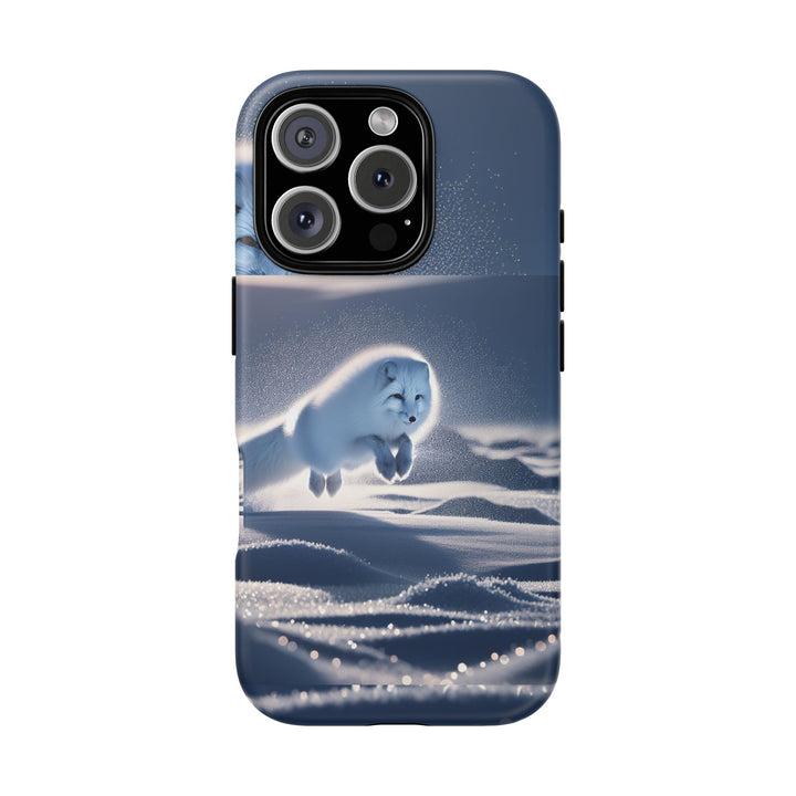 Cute Arctic Fox Phone Case – Tough Protective Cover for Animal Lovers
