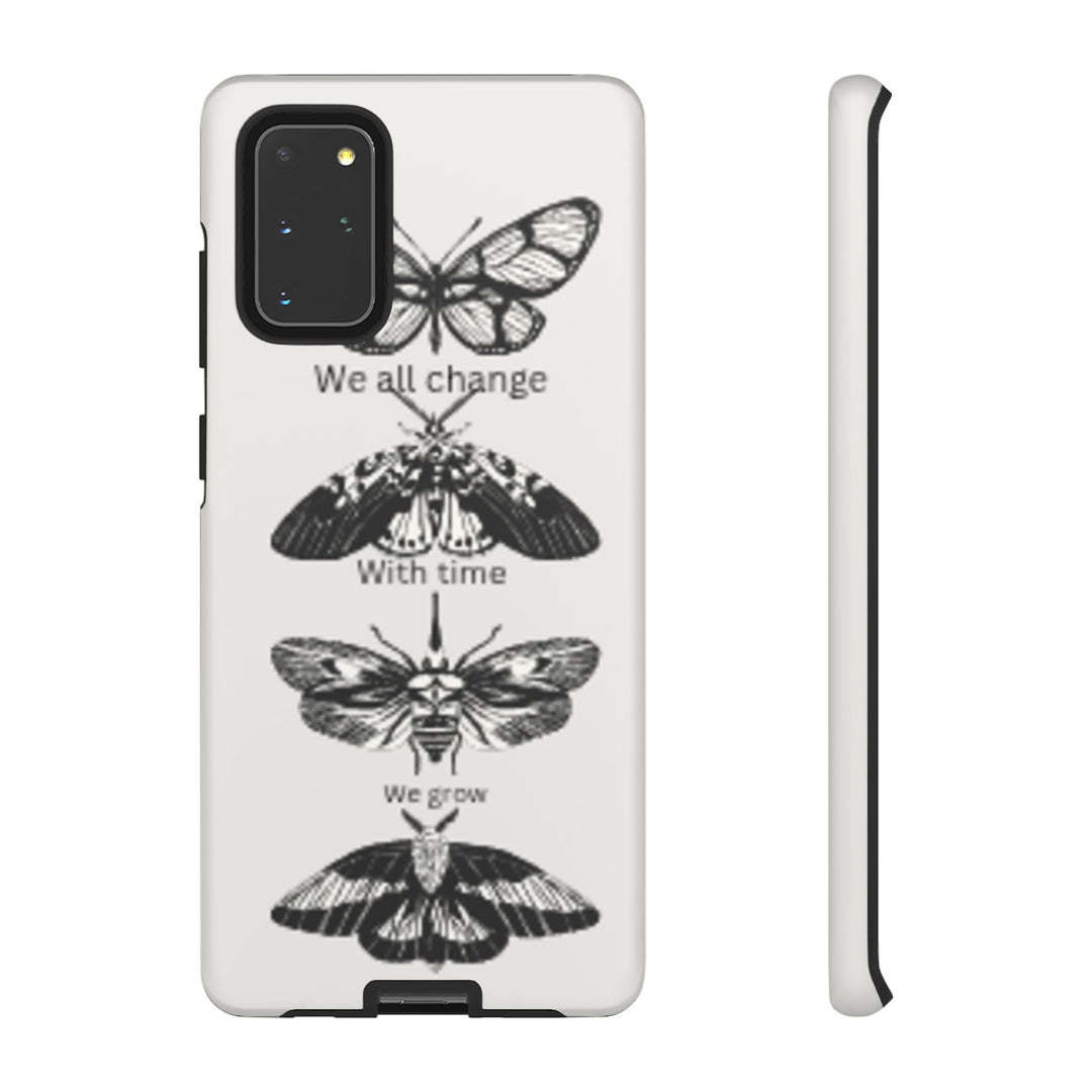 Inspirational Phone Case - We All Change With Time - Tough Cases for Nature Lovers