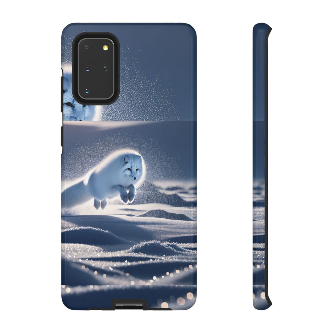 Cute Arctic Fox Phone Case – Tough Protective Cover for Animal Lovers