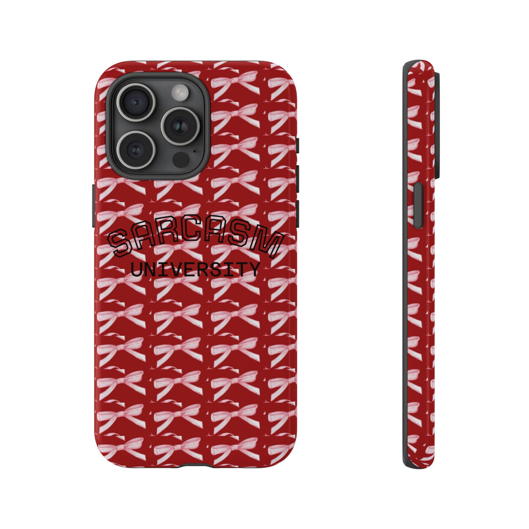 Sarcasm University Phone Case - Tough & Stylish Accessory for Sarcasm Lovers