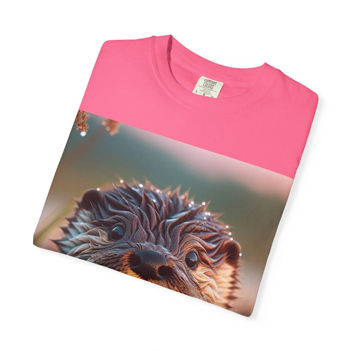 Whimsical Otter Unisex Garment-Dyed T-Shirt - Perfect for Nature Lovers