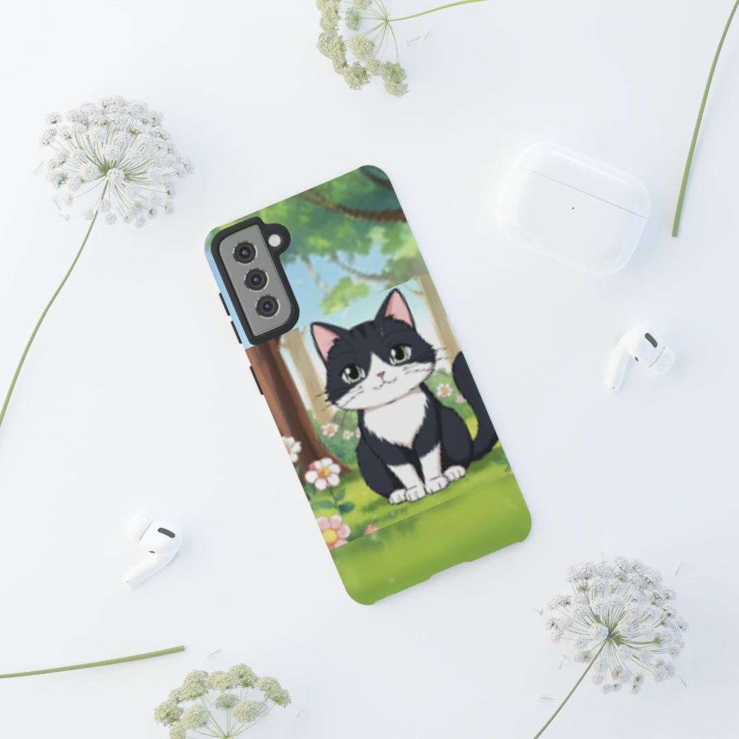 Cute Ai Cat Phone Case - Tough Cases for Animal Lovers