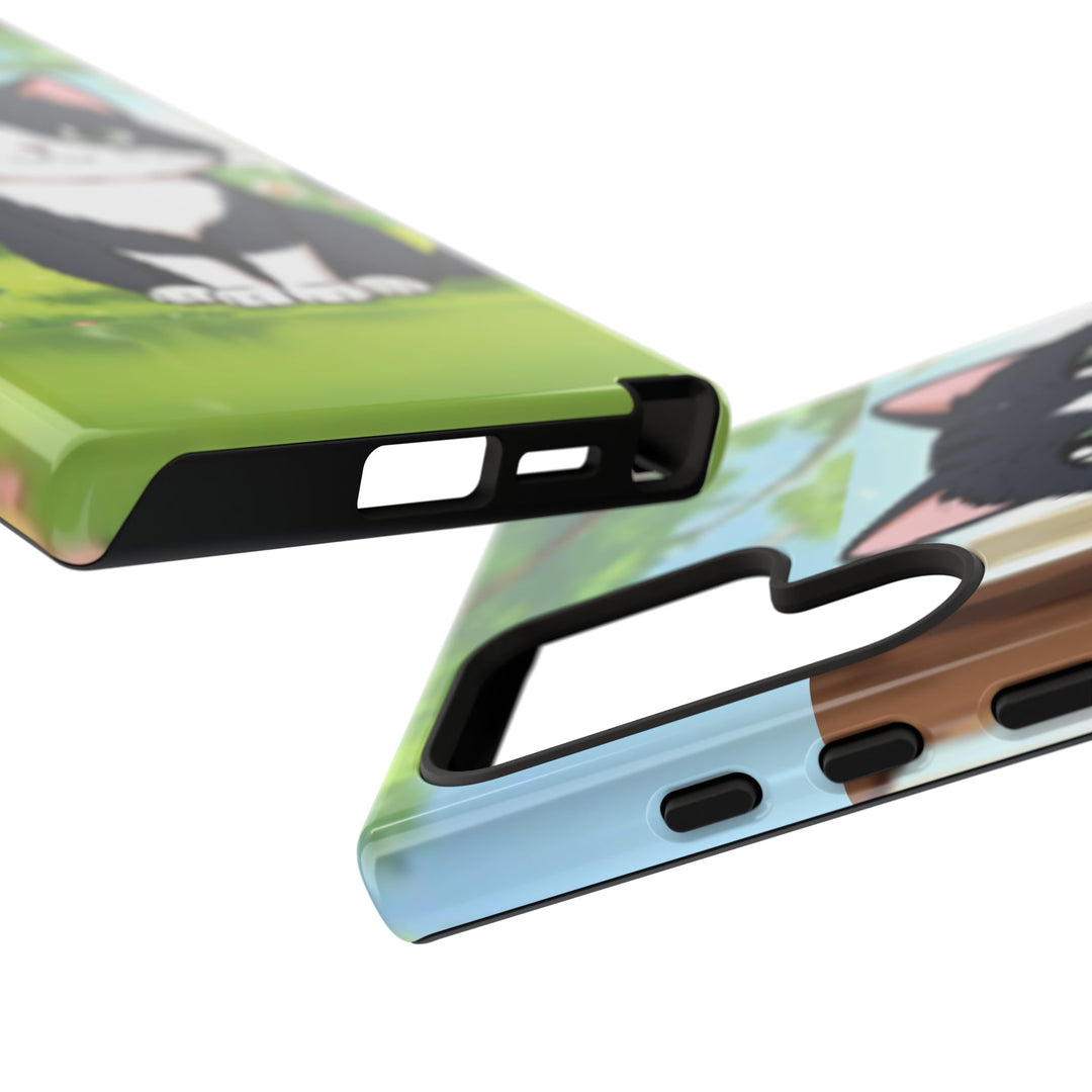Cute Ai Cat Phone Case - Tough Cases for Animal Lovers