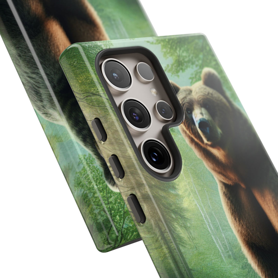 Wildlife Phone Case - Tough Bear Design for Nature Lovers