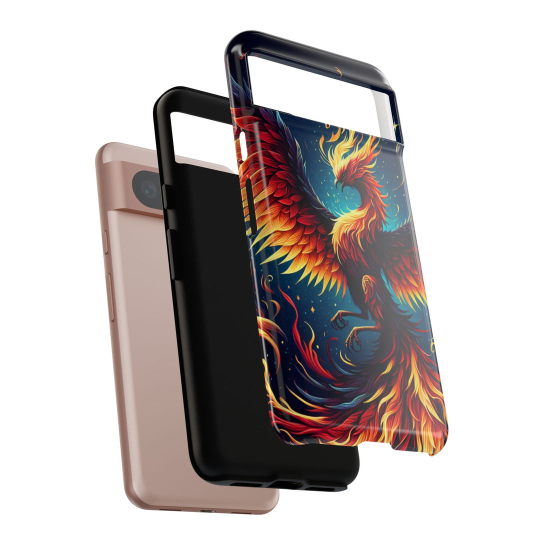 Phoenix Tough Cases - Bold Protective Phone Case with Colorful Firebird Design