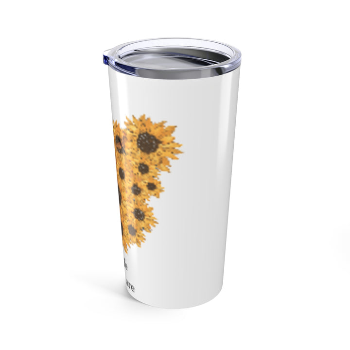 Inspirational Butterfly Tumbler 20oz - Secrets of Life - Perfect for Nature Lovers