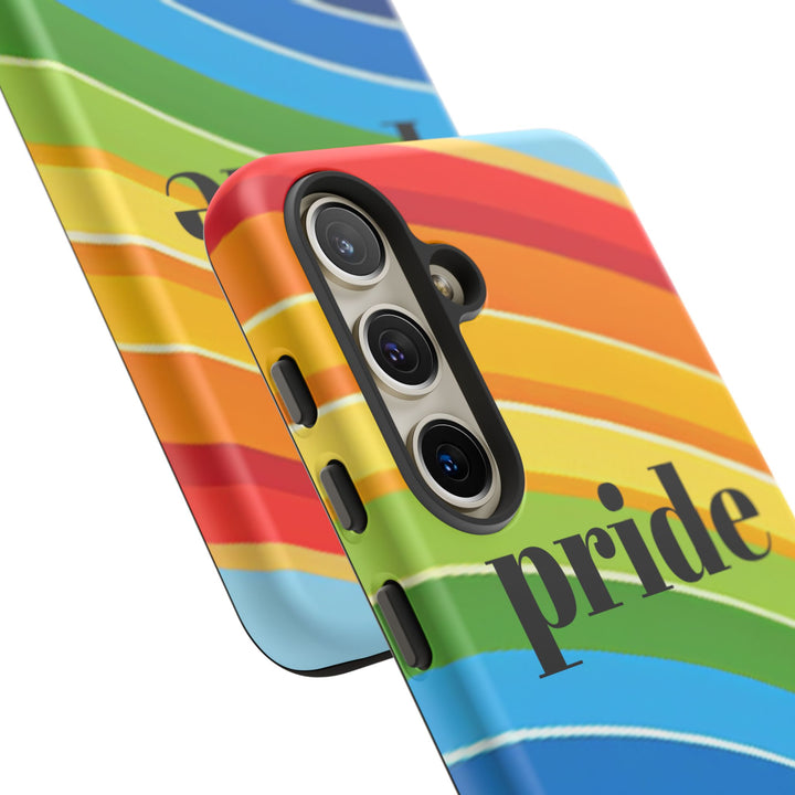 Pride Phone Case - Rainbow Gradient, LGBTQ+ Accessory, Colorful Phone Cover, Unique Gift for Pride Month, Phone Protection