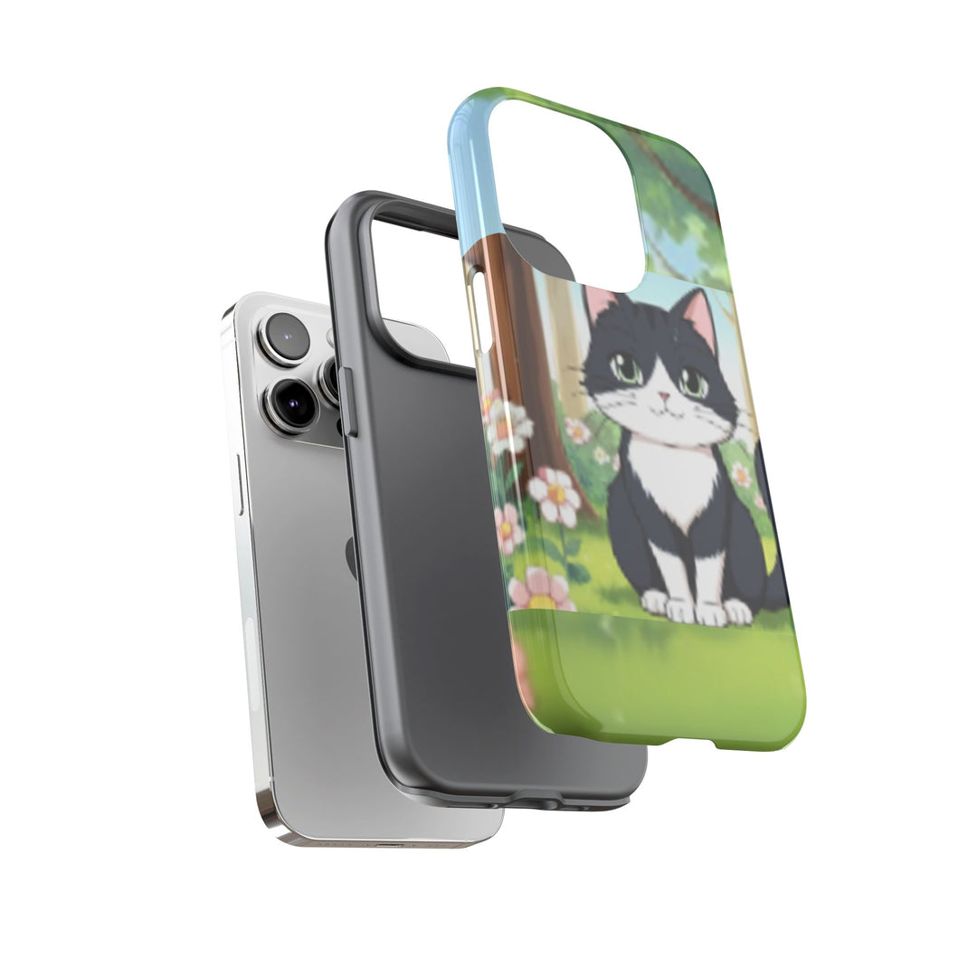 Cute Ai Cat Phone Case - Tough Cases for Animal Lovers