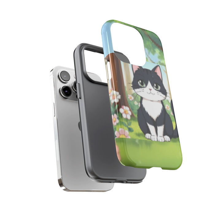 Cute Ai Cat Phone Case - Tough Cases for Animal Lovers