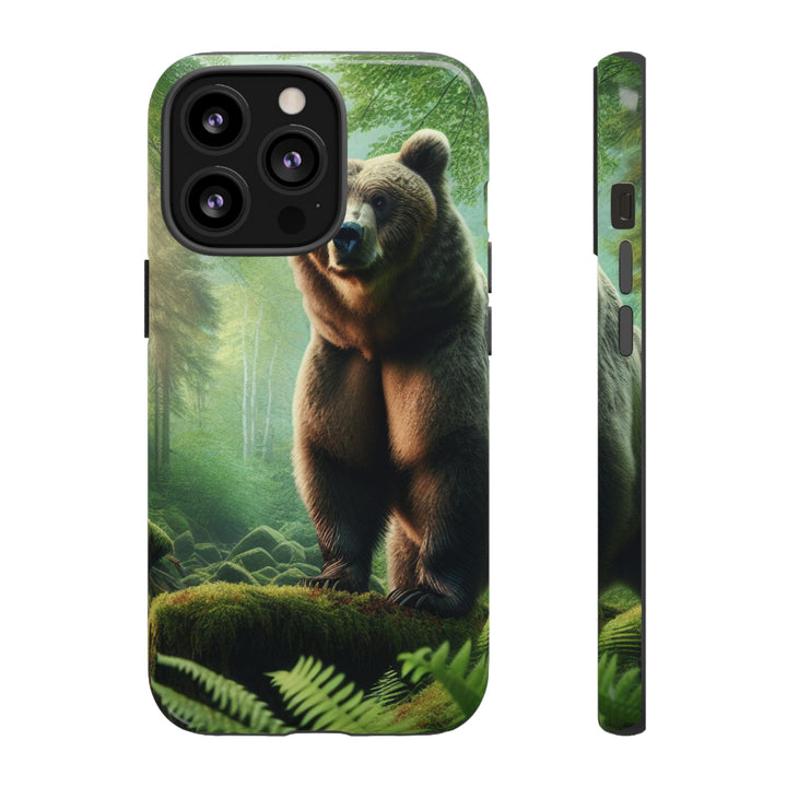 Wildlife Phone Case - Tough Bear Design for Nature Lovers