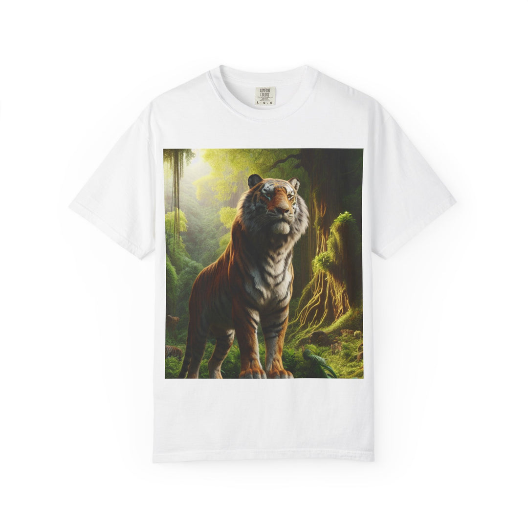 Majestic Tiger Unisex Garment-Dyed T-Shirt