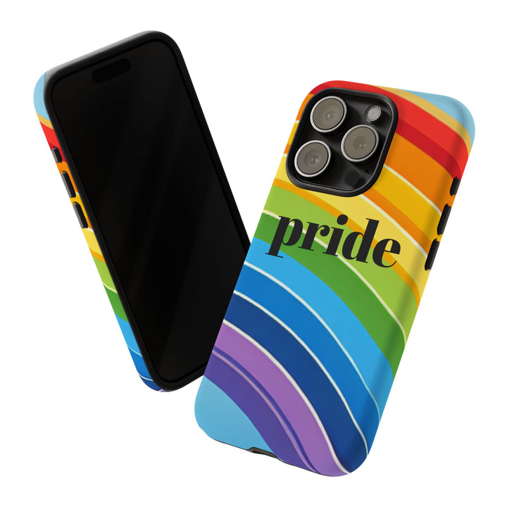 Pride Phone Case - Rainbow Gradient, LGBTQ+ Accessory, Colorful Phone Cover, Unique Gift for Pride Month, Phone Protection