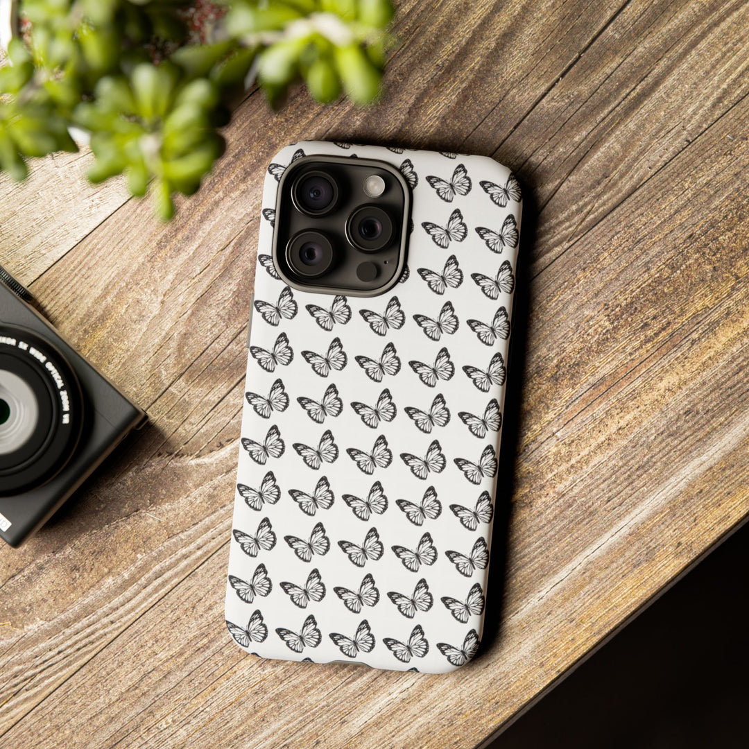 Butterfly Phone Case - Elegant Tough Case for Nature Lovers