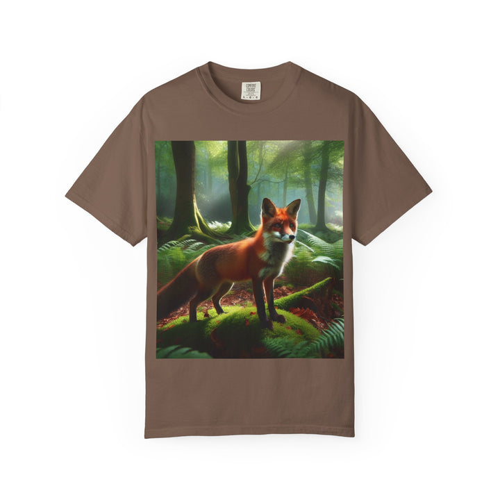 Forest Fox Unisex Garment-Dyed T-Shirt