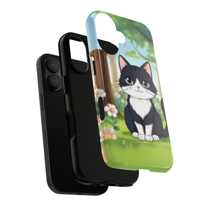 Cute Ai Cat Phone Case - Tough Cases for Animal Lovers