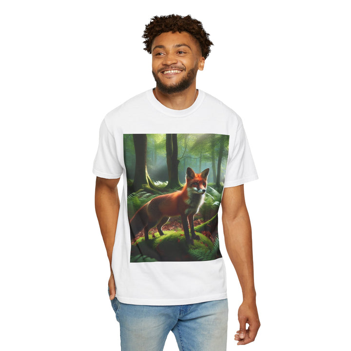 Forest Fox Unisex Garment-Dyed T-Shirt