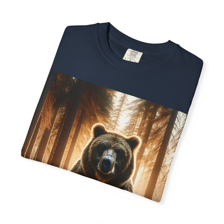 Nature-Inspired Bear Graphic Unisex T-Shirt