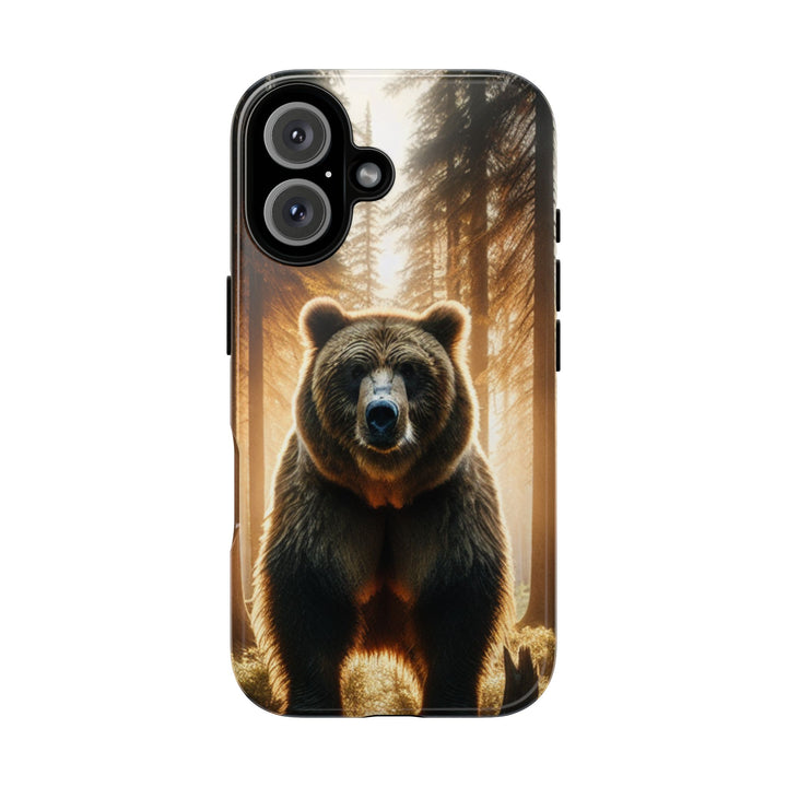 Wildlife Phone Case - Tough Cases with Bear Design, Nature Lover Gift, Animal-Themed Accessories, Eco-Friendly Tech Protection