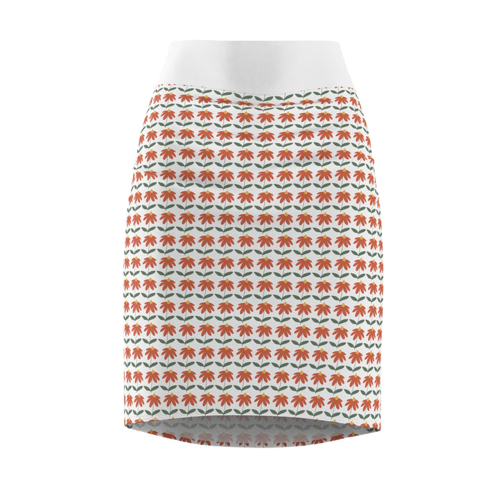 Floral Print Women's Pencil Skirt – Stylish & Comfortable for Any Occasion