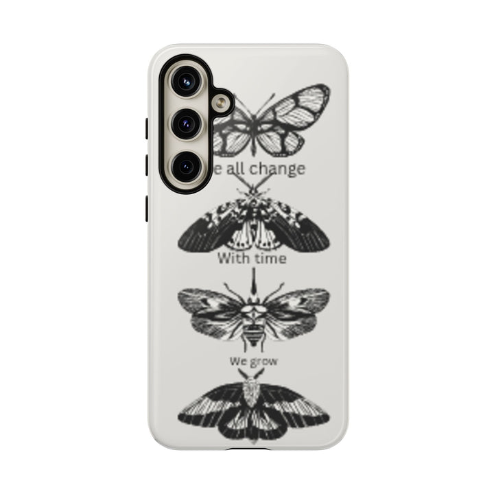 Inspirational Phone Case - We All Change With Time - Tough Cases for Nature Lovers