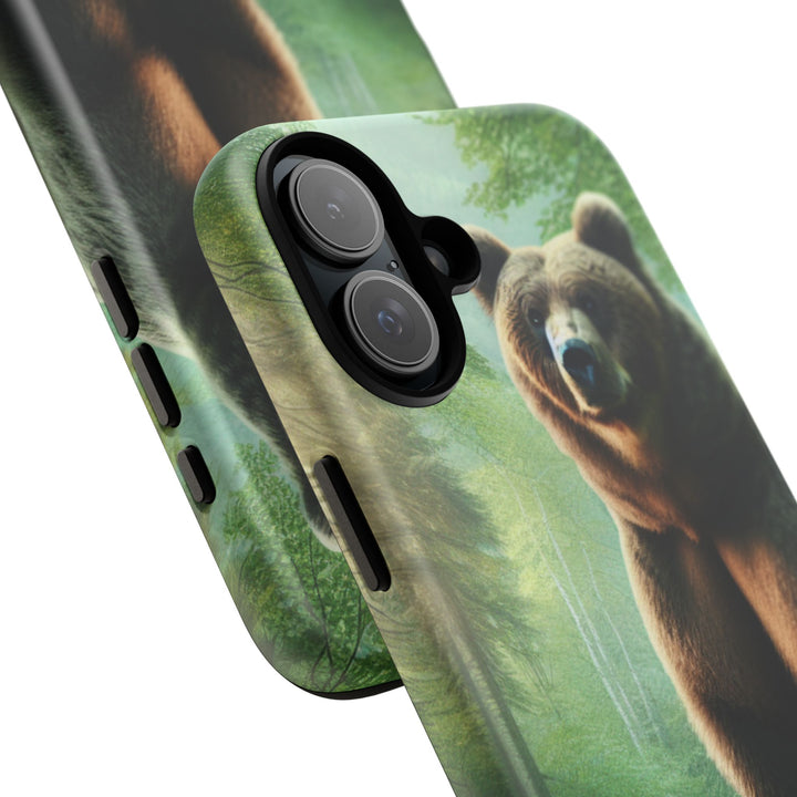 Wildlife Phone Case - Tough Bear Design for Nature Lovers