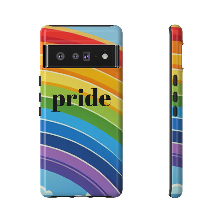 Pride Phone Case - Rainbow Gradient, LGBTQ+ Accessory, Colorful Phone Cover, Unique Gift for Pride Month, Phone Protection
