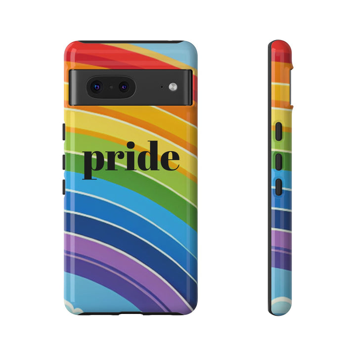 Pride Phone Case - Rainbow Gradient, LGBTQ+ Accessory, Colorful Phone Cover, Unique Gift for Pride Month, Phone Protection