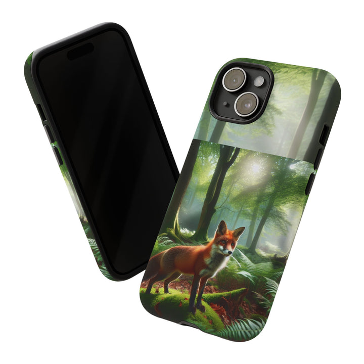 Nature-Inspired Tough Case with Fox Design