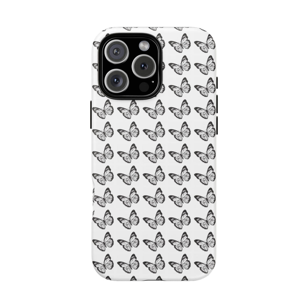 Butterfly Phone Case - Elegant Tough Case for Nature Lovers