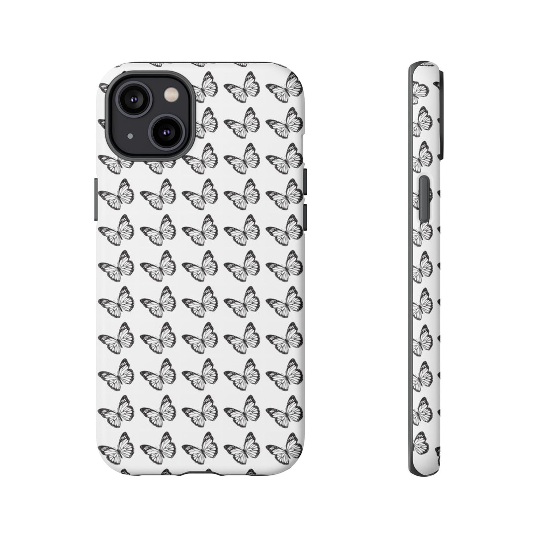 Butterfly Phone Case - Elegant Tough Case for Nature Lovers