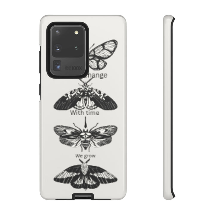 Inspirational Phone Case - We All Change With Time - Tough Cases for Nature Lovers