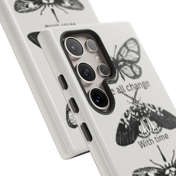 Inspirational Phone Case - We All Change With Time - Tough Cases for Nature Lovers