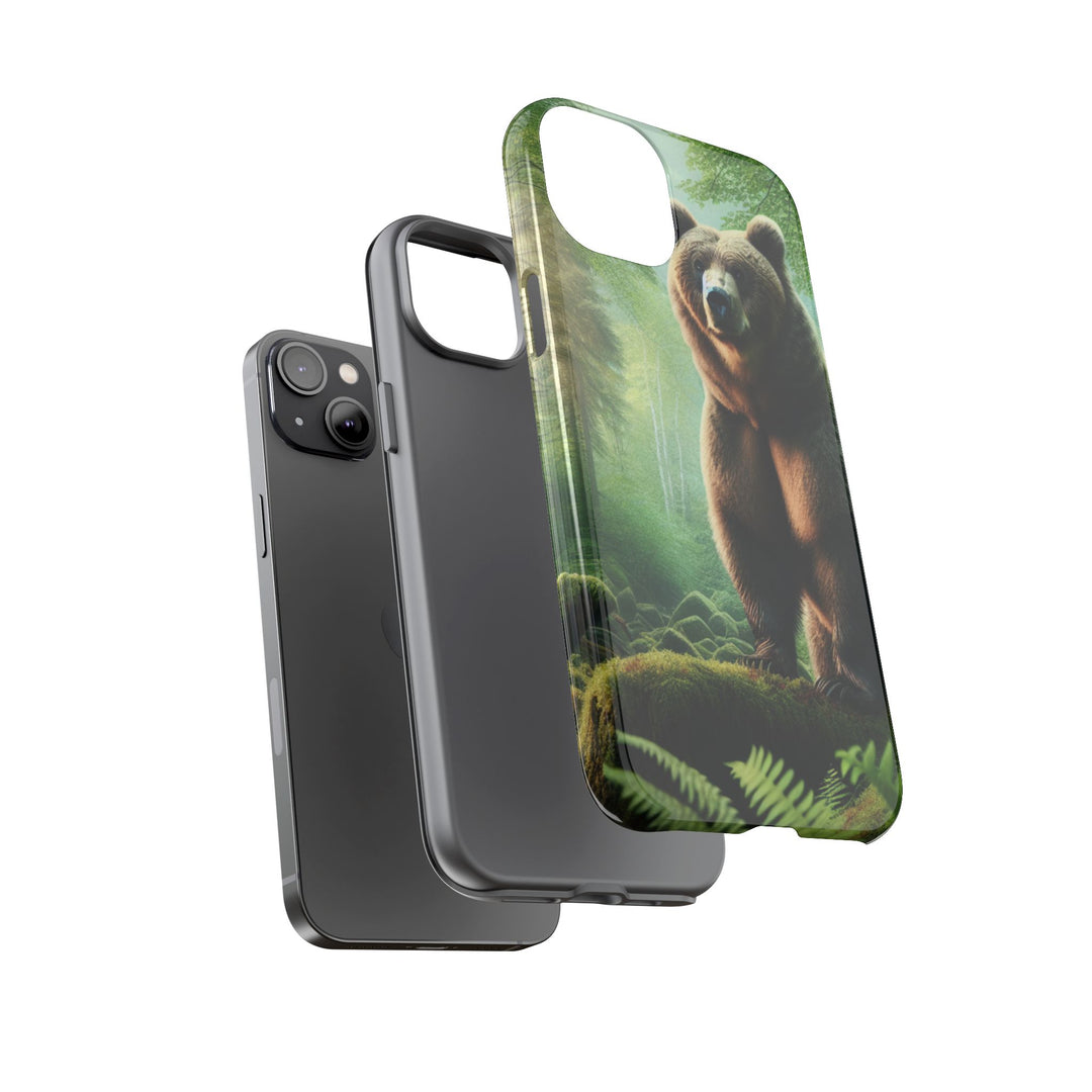 Wildlife Phone Case - Tough Bear Design for Nature Lovers