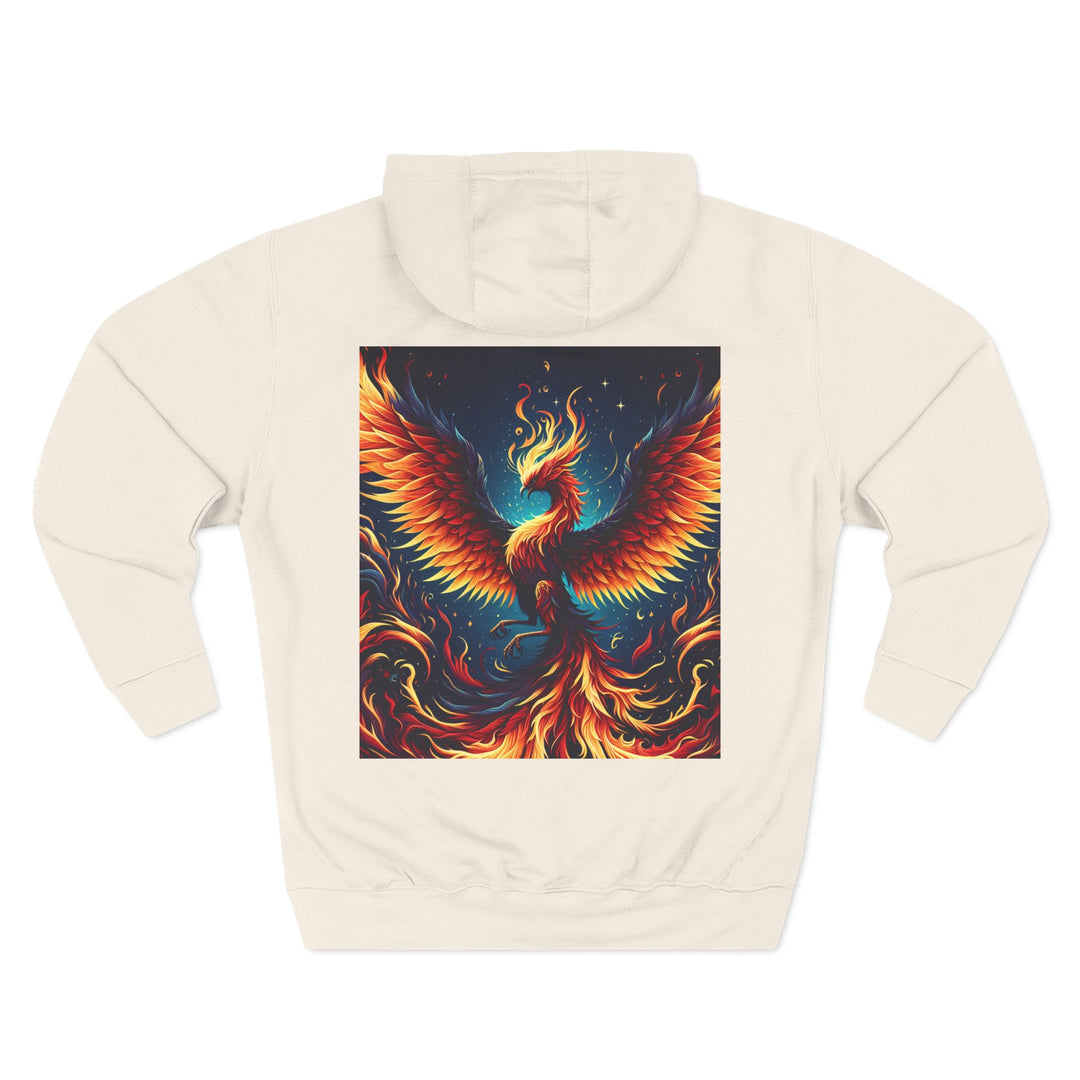 Three-Panel Fleece Hoodie