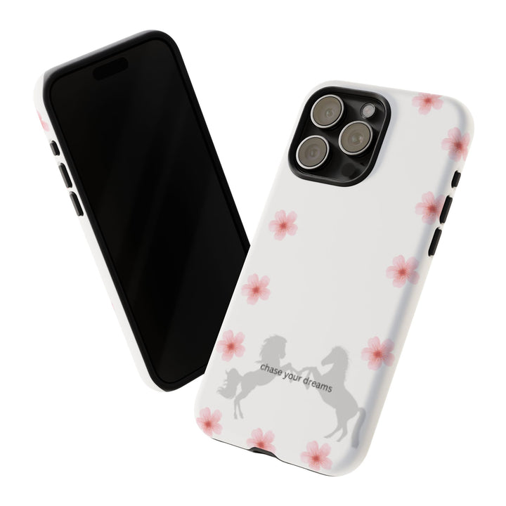 Chase Your Dreams Floral Phone Case