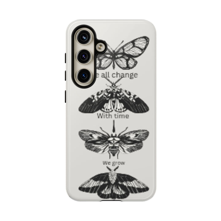 Inspirational Phone Case - We All Change With Time - Tough Cases for Nature Lovers