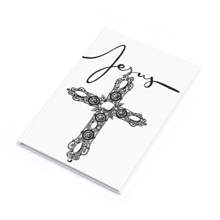 Jesus Hardcover Journal for Faithful Reflection, Christian Prayer Diary, Inspirational Notebook, Spiritual Journal, Gift for Bible Study
