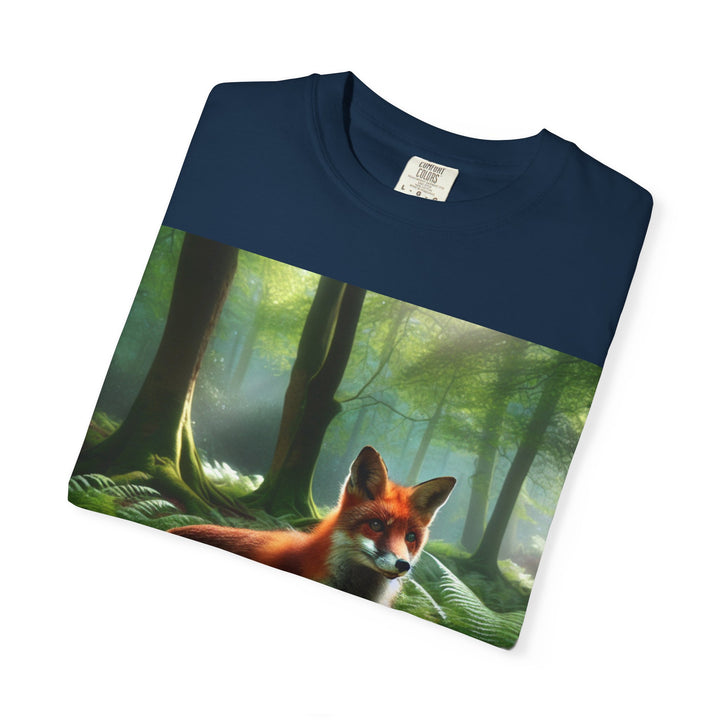 Forest Fox Unisex Garment-Dyed T-Shirt