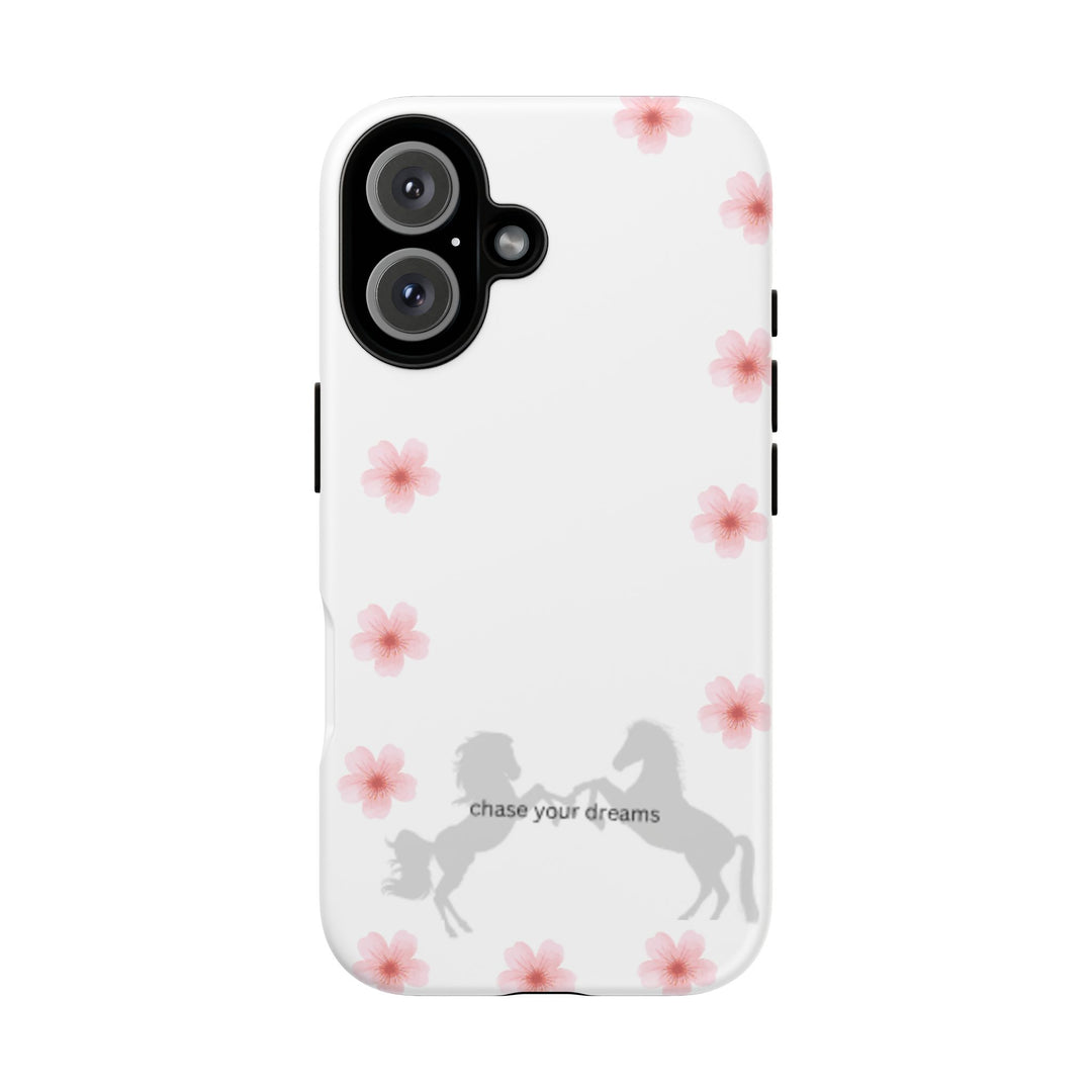 Chase Your Dreams Floral Phone Case