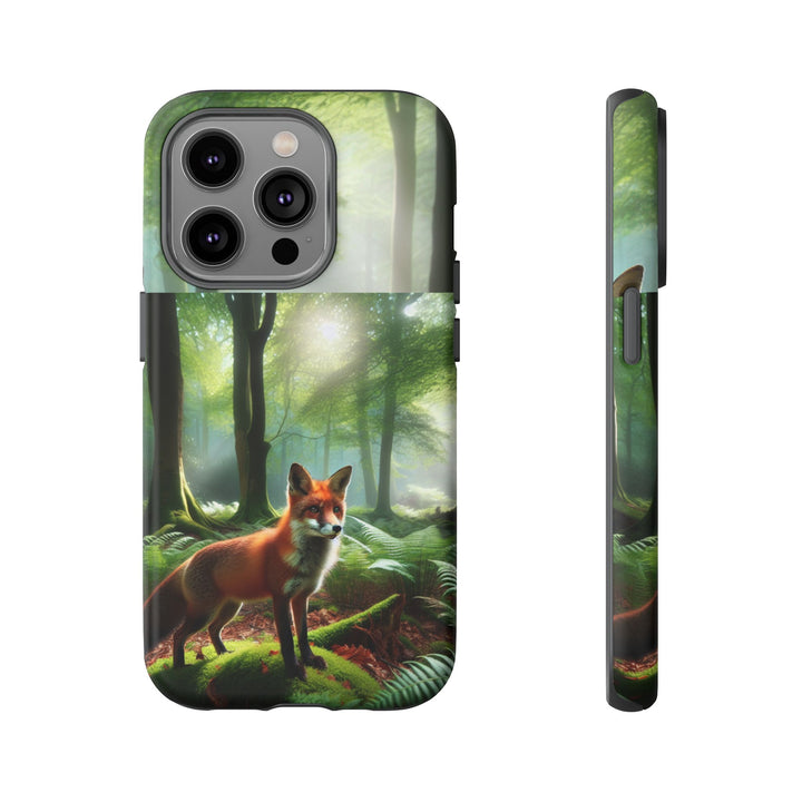 Nature-Inspired Tough Case with Fox Design