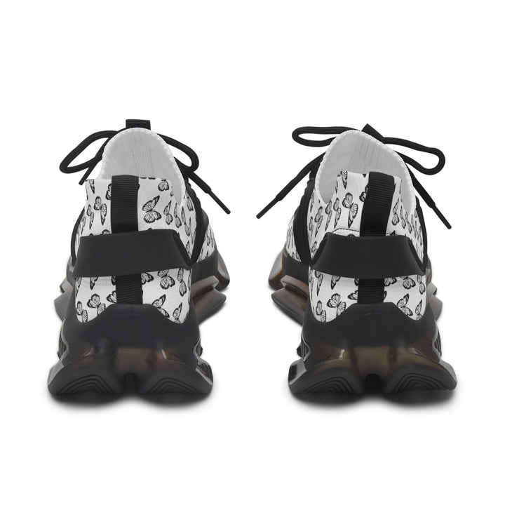 Butterfly Pattern Women's Mesh Sneakers - Lightweight and Stylish Athletic Shoes